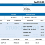How Freelancers Can Use a Pay Stub Template as Proof of Income